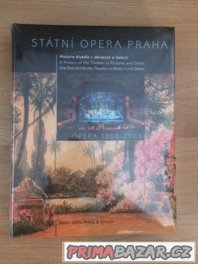 Velká krásná kniha Státní Opera v Praze,600 stran,Nová – fotografie 1