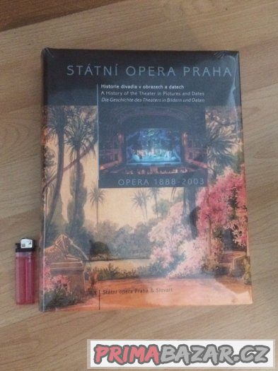 Velká krásná kniha Státní Opera v Praze,600 stran,Nová – fotografie 3