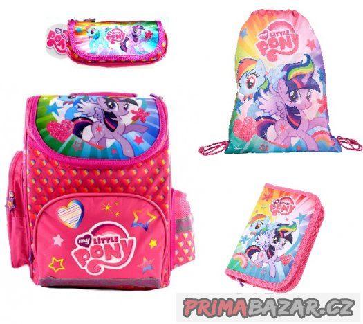 ŠKOLNÍ AKTOVKA BATOH 4v1 MY LITTLE PONY – fotografie 1