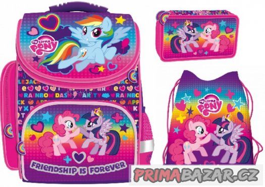 ŠKOLNÍ AKTOVKA BATOH 3v1 MY LITTLE PONY – fotografie 1