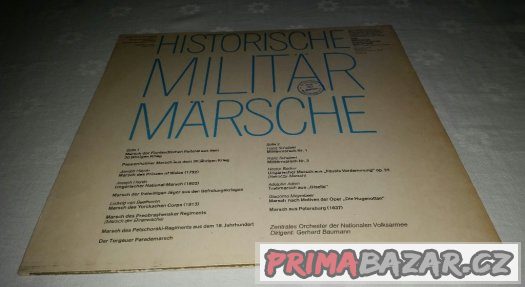 Prodám LP deska: Historische Militär Märsche – fotografie 3