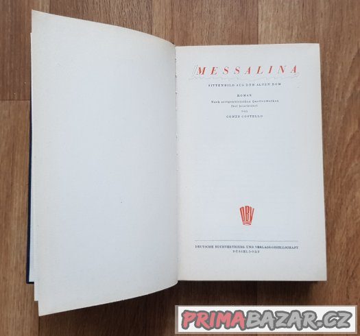 Prodám německou knihu Messalina – fotografie 4