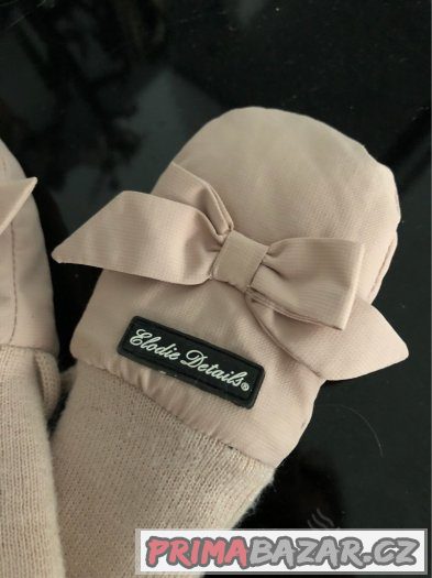 Elodie details růžové rukavičky pro nejmenší – fotografie 2