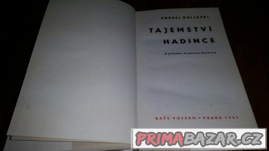 Prodám knihu Tajemství hadinice – fotografie 3
