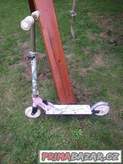 2x kolobežka  Zinc rider scoter – fotografie 1