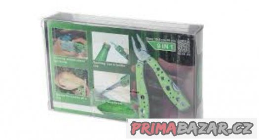 JAKEMY PJ-1003 mini multifunkční kleště - zelená + stříbrná – fotografie 3