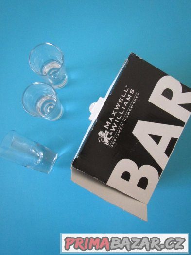 Sklenice Bar na likér 110ml +Skleničky panák 25ml – fotografie 3