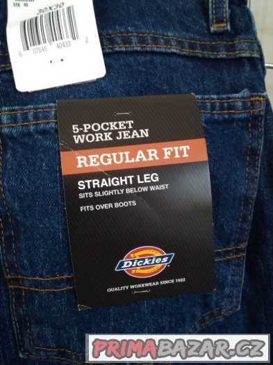 Pánské džíny DICKIES, regular fit, 30 x 30 – fotografie 5