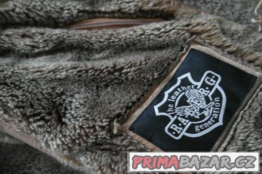 ZIMNÍ KOŽENÝ KABÁT PRO MUŽE - VEL. XL – fotografie 3