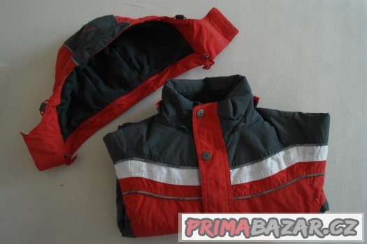 ZIMNÍ BUNDA NA LYŽE - ALPINEPRO - VEL. 92 2-3 ROKY – fotografie 4