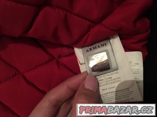 Zimní péřová bunda Armani baby originál. – fotografie 3