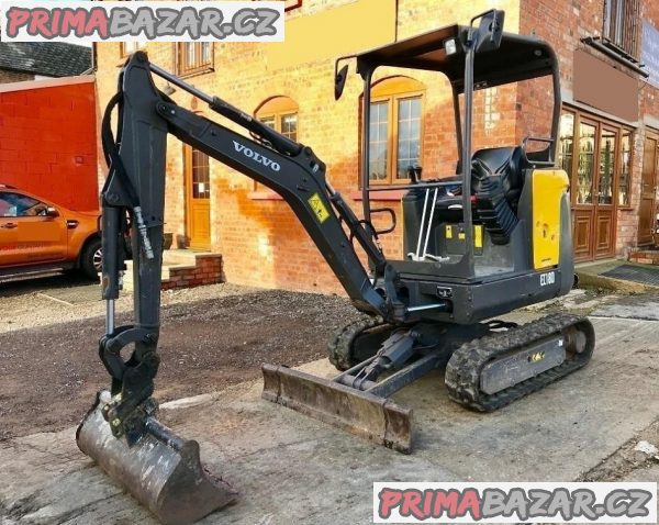Minibagr Volvo EC-I8CD - plně funkční