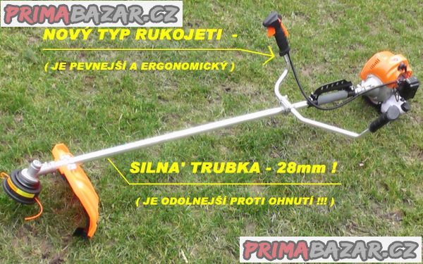 ABSOLUTNÍ NOVINKA NA TRHU –a POUZE U NÁS- /NÁŠ VLASTNÍ ORIGINÁLNÍ VÝROBEK/ Pojízdný -kolečkový- křovinořez ABSOLUT KK-M-52ccm – fotografie 9