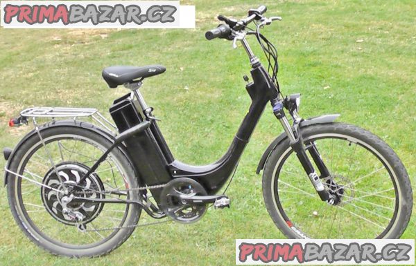 LEGÁLNÍ - CESTOVNÍ LUXUSNÍ ELEKTRO - MOPED ABSOLUT CITY 250W-2000W + LCD S PLYNULÝM NASTAVOVÁNÍM VÝKONU PŘÍMO ZA JÍZDY + LI-ON AKU = 48V – fotografie 3