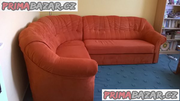 Rohová sedací souprava-prodej – fotografie 1