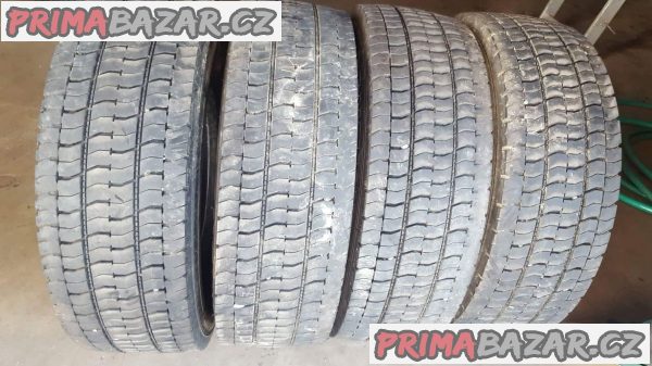4x pneu Tir Continental 60% vzorek 265/70 r17.5