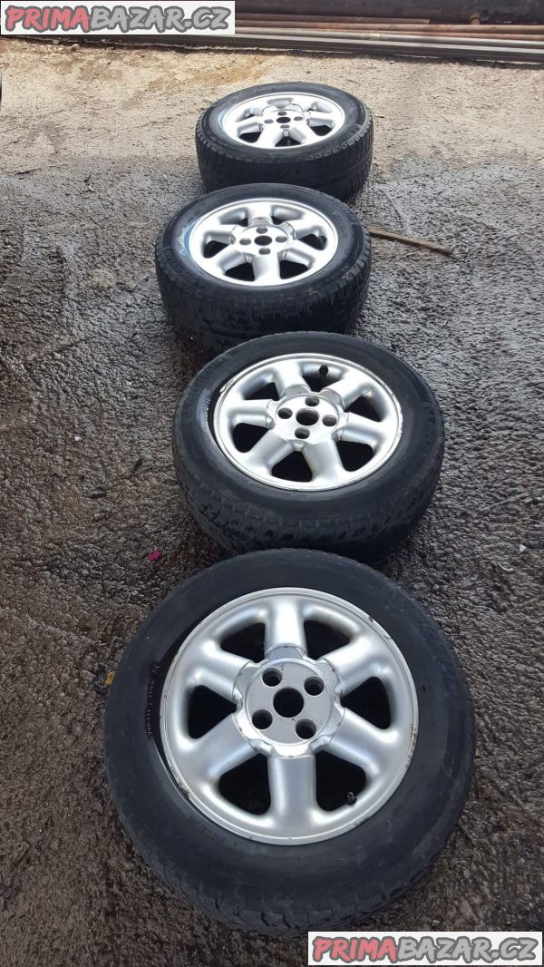 alu kola elektrony renault brehat cevher 4x100 6jx15 et43 pneu michelin 185/65 r15