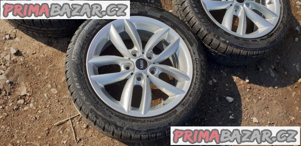 2x zánovní sada alu kola elektrony mini cooper 9804371   R60 R61 5x120 7jx17 is50