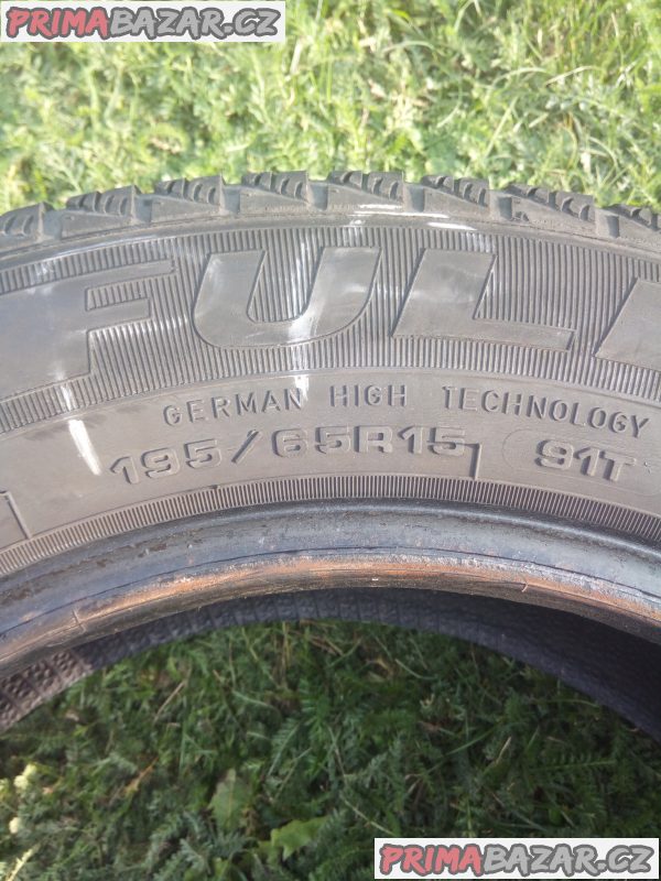 4 zimni pneu.Fulda 195/65R15 – fotografie 3