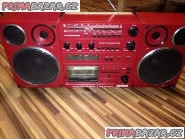 Rádio Tesla condor cerveny – fotografie 3