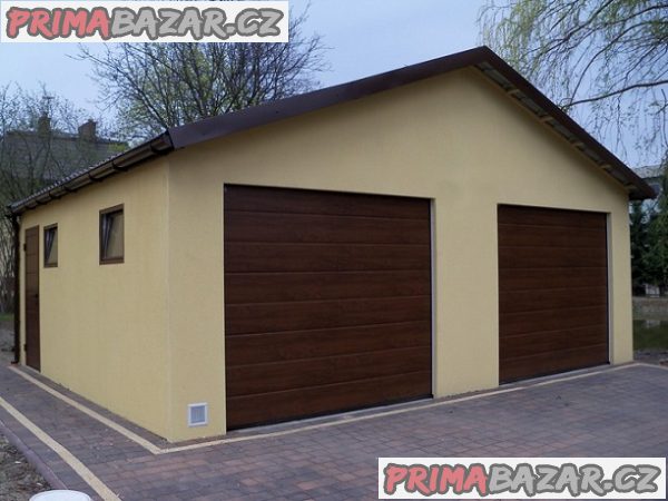 Montovaná garáž - omítka – fotografie 5