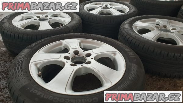 alu kola elektrony se zánovní pneu 98% vzorek mercedes benz A1694011002 5x112 6jx16 et46