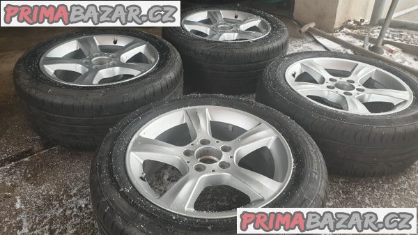 alu kola elektrony Mercedes C klase W203 A2034013102 5x112 8jx16 et32 a 2x 5x112 7jx16 et31