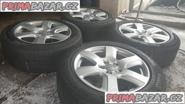 alu kola elektrony audi v top stavu jako nové 4g0601025L 5x112 7.5jx17 et37