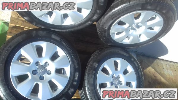 5x112 R16 - originál letní sada Audi 225/60 R16 – fotografie 1