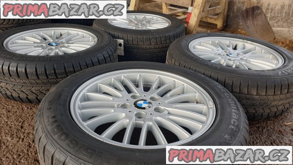 alu kola elektrony bmw v super stavu 3401198 X3 E83 E46 5x120 7jx17 et39 is39