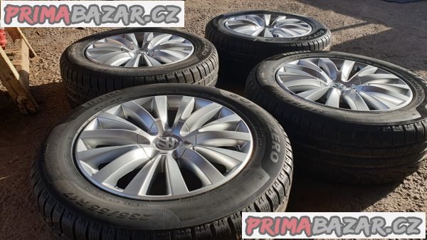 alu kola elektrony s pneu 90% vzorek 3d0 VW 5x112 7.5jx17 et40