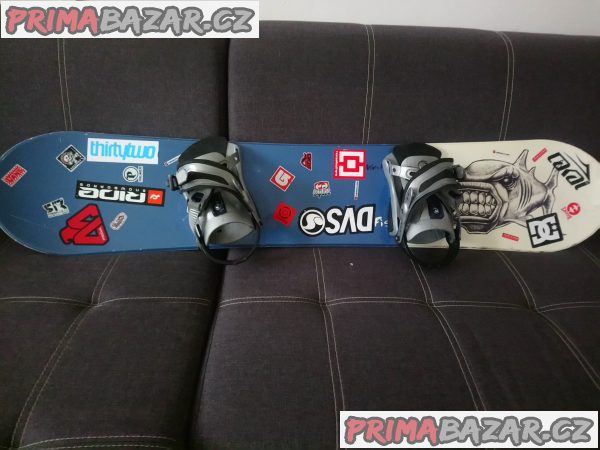 Prodám snowboard + vázání