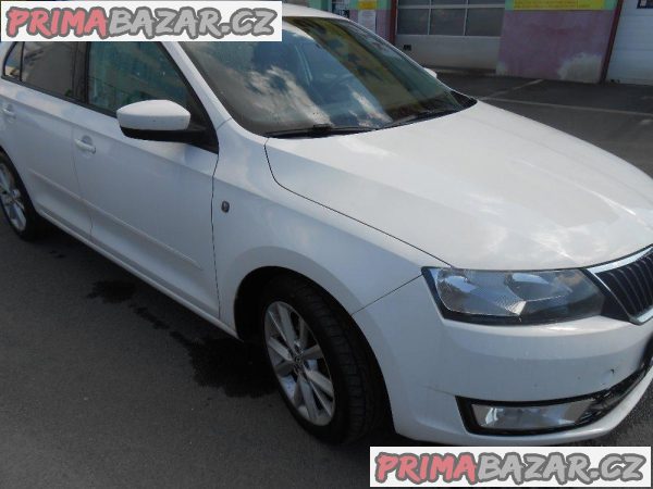 Škoda Rapid, 1.6TDi, 66kW, nový ČR, luxusní stav!!! – fotografie 1