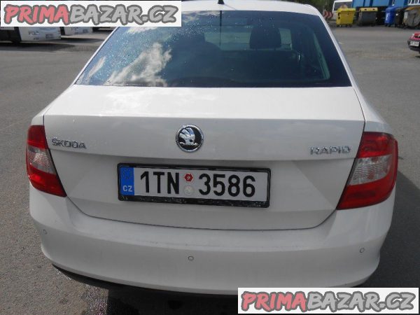 Škoda Rapid, 1.6TDi, 66kW, nový ČR, luxusní stav!!! – fotografie 3