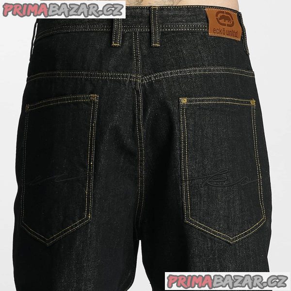 Prodám Ecko Unltd Kodak Baggy Fit Jeans Black Velikost 44/34 – fotografie 2