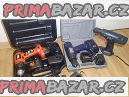 AKU vrtačky Black &amp; Decker +Alpha-tools +2x nabíječka!!!