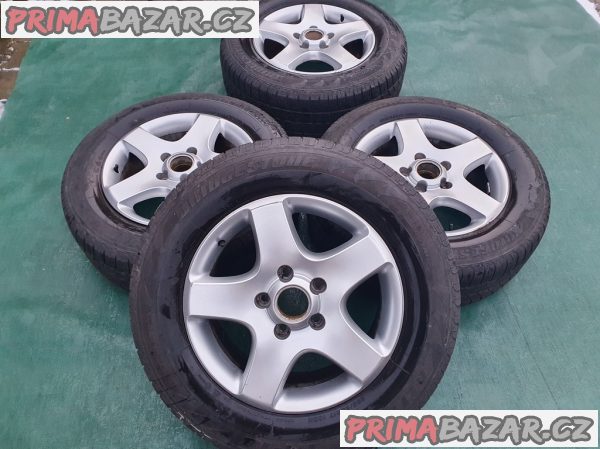 Alu kola elektrony v super stavu orig. Volkswagen touareg canyon 7l6601025b 5x130 7.5jx17
