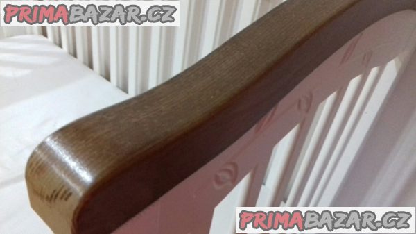 Postýlka 60x120 polohovací s mřížkou nebo jako válenda – fotografie 3