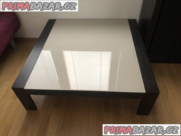 konferenční designový stolek - wenge/satinato – fotografie 2