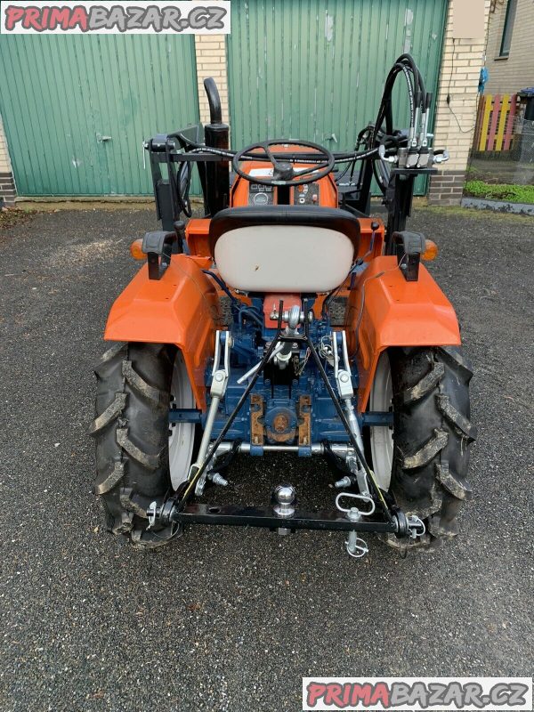 Malotraktor Kubota B12 super stav – fotografie 3