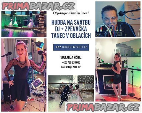 Hudba na svatbu, hudební skupina - Dj + zpěvačka – fotografie 1