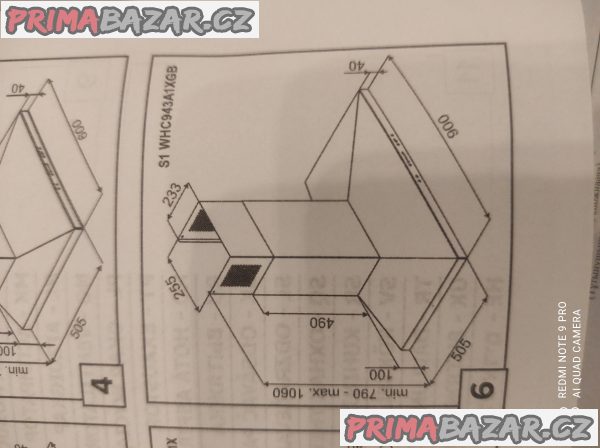 Digestoř Gorenje S1 s led osvětlením – fotografie 5
