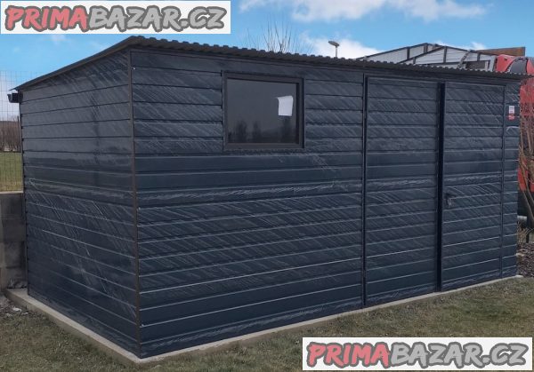 ZAHRADNÍ DOMEK 4 x 3 / 5 x 3 / 6 x 3 RAL7016 – fotografie 2