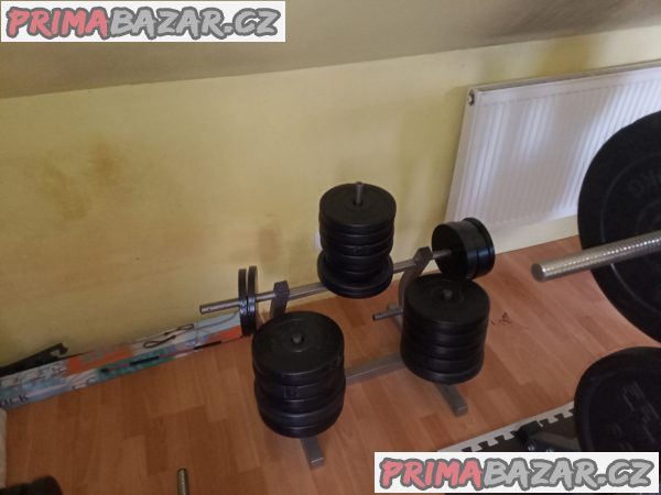 Prodám vybavení domácí posilovny – fotografie 3