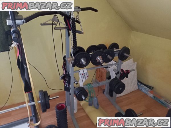 Prodám vybavení domácí posilovny – fotografie 4