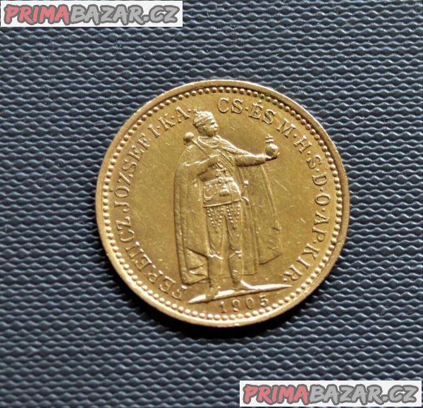 10 Kronen 1905 Kremnica, František Josef I. – fotografie 1