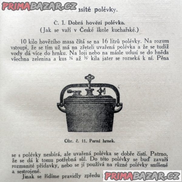 Starožitná Kuchařská kniha domácnosti, rok 1921 – fotografie 8