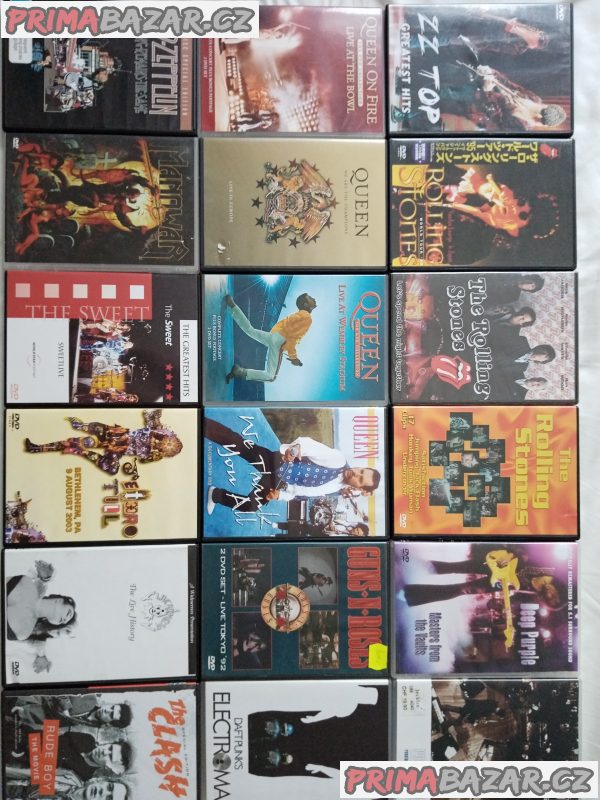 Orig.DVD rock.hudba (i zabalené) od 79Kč – fotografie 1