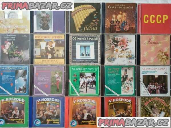 Orig. CD lidovek a dechovky od 39 Kč