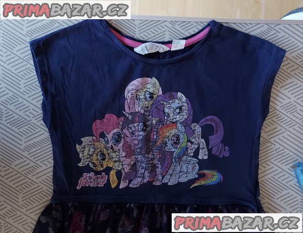 Pěkné šaty na donošení s Little Pony, vel. 134/140 – fotografie 2